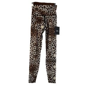 Civil‎ Regime No Tomorrow Burning Time Sibyl Leggings Womens Large Leopard Print